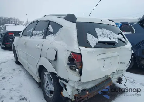 2007 Pontiac Vibe из США, поврежденный, VIN 5Y2SL65867Z434740